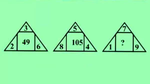 Brain Teaser: What Number Should Replace The Question Mark?