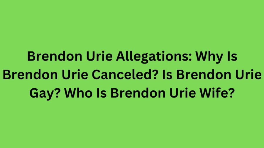 Brendon Urie Allegations: Why Is Brendon Urie Canceled? Is Brendon Urie Gay? Who Is Brendon Urie Wife?