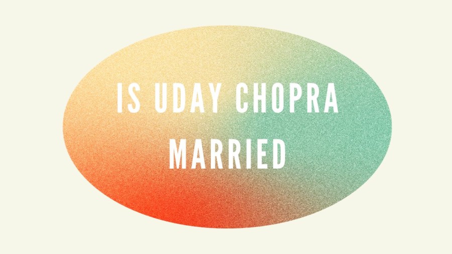 Is Uday Chopra Married? Who Is Uday Chopras Wife?