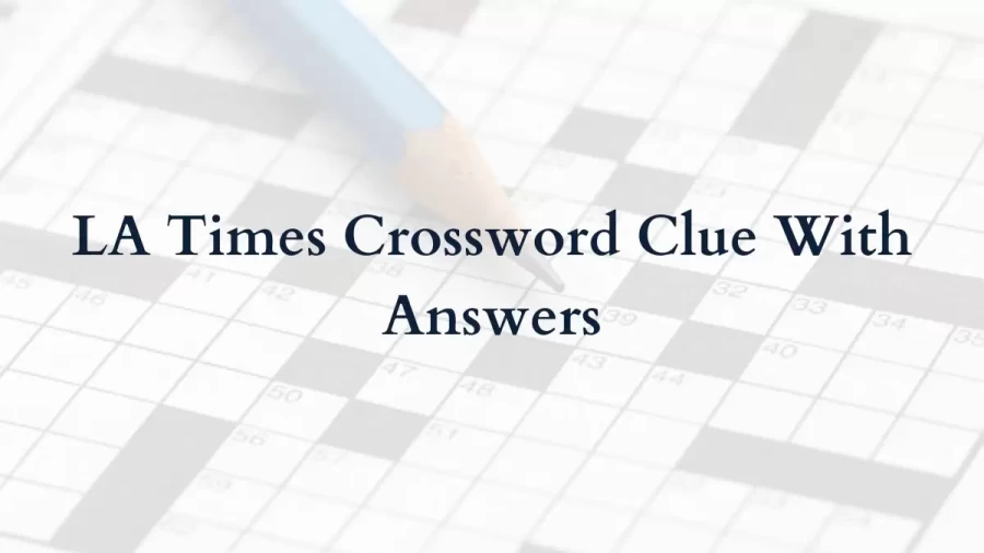 Pharoah Chou Leno? Crossword Clue LA Times