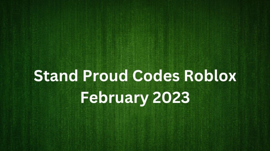 Stand Proud Codes Roblox February 2023, How To Redeem Codes In Anime Souls Simulator?