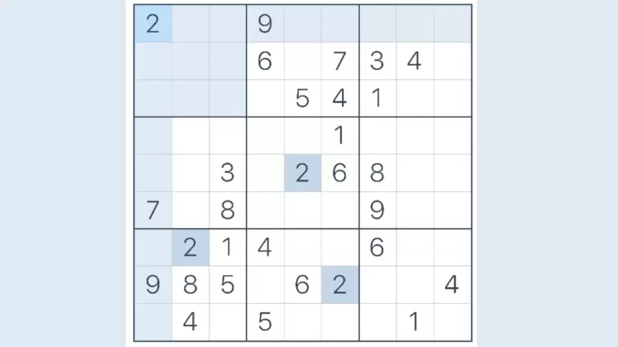 Sudoku Puzzles Online: Can You Solve This Sudoku Puzzle?