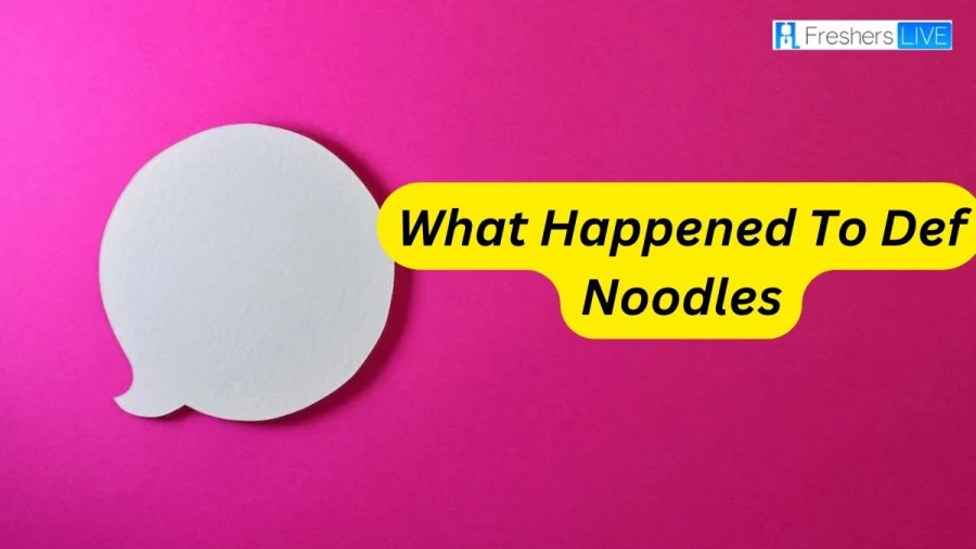 What Happened To Def Noodles? Why Was Def Noodles Banned From Twitch?