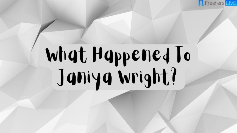 What Happened To Janiya Wright? Is Janiya Wright Dead?