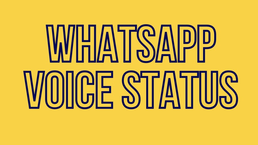 Whatsapp Voice Status, How To Post Voice Note As Whatsapp Status?