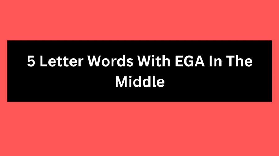 5 Letter Words With EGA In The Middle, List Of 5 Letter Words With EGA In The Middle