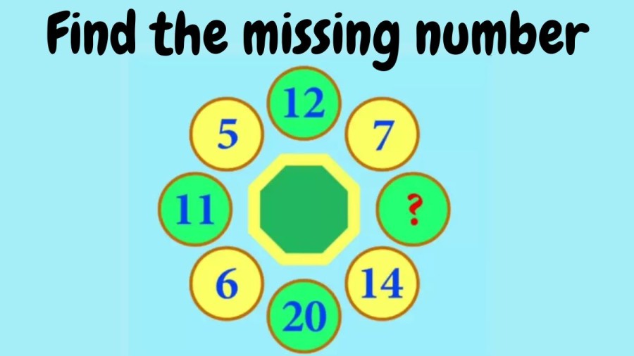 Brain Teaser: Find the missing number in this math puzzle?