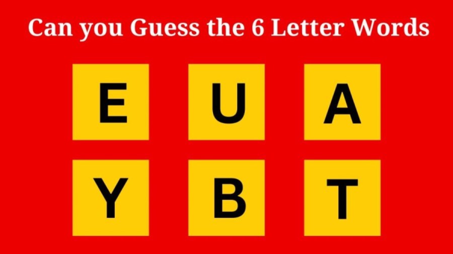 Brain Teaser Scrambled Word: Can you Find the 6 Letter Word in 10 Seconds?