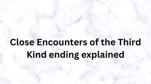 Close Encounters Of The Third Kind Ending Explained, Close Encounters Of The Third Kind Ending Scene