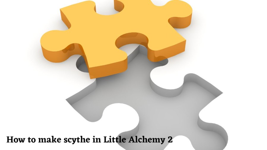 How to make scythe in Little Alchemy 2?