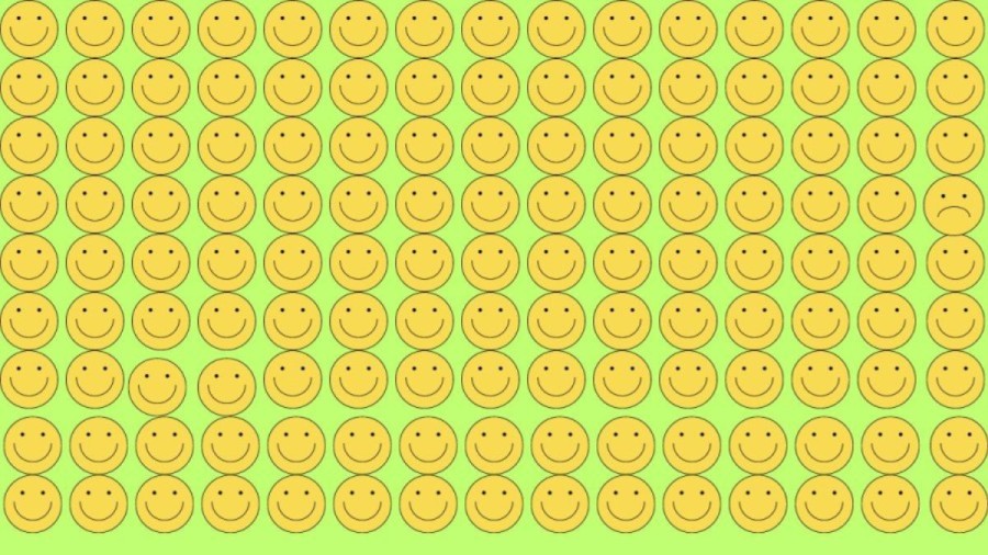 Optical Illusion Emoji Challenge: Among these Emoji Can You Spot the Odd One in 10 Secs?