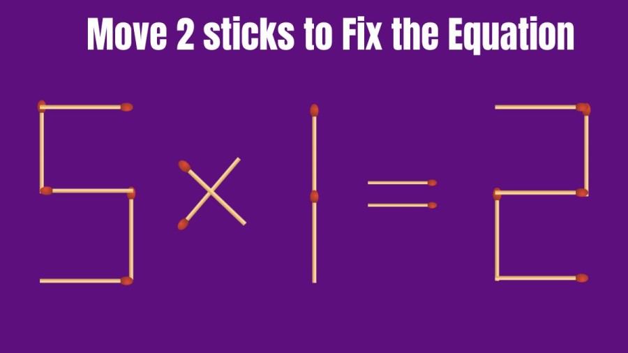 Brain Teaser: Can you Solve this Tricky Matchstick Puzzle in 20 Seconds?