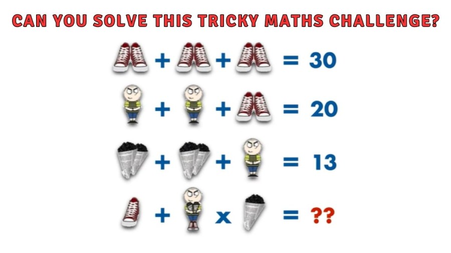 Brain Teaser: Can you Solve this Tricky Maths Challenge?