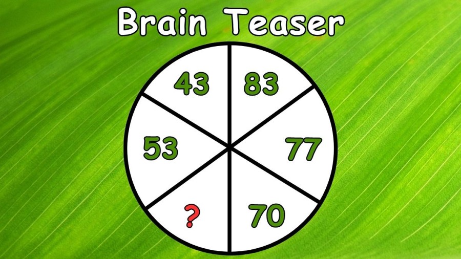 Brain Teaser: Complete this Circle Math Puzzle by Finding the Missing Number