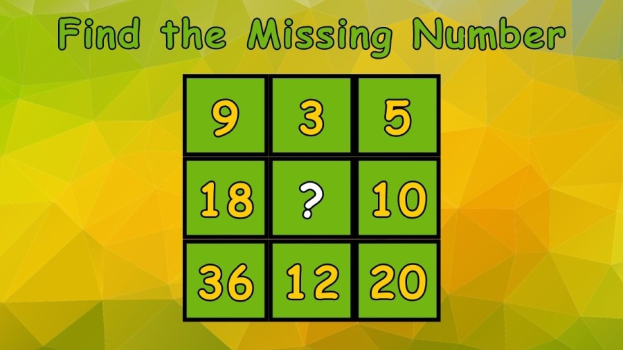 Brain Teaser: Find the Missing Number || Best Maths Puzzle