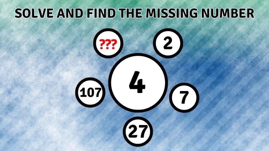 Brain Teaser Genius Maths Puzzle: Solve and Find the Missing Number