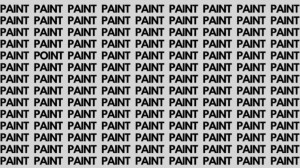 Optical Illusion: If you have Keen Eyes Find Point among Paint in 15 Secs