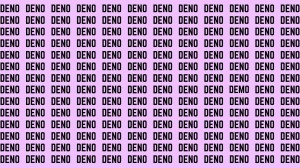 Brain Teaser: If you have Hawk Eyes Find the word Demo in 15 Secs