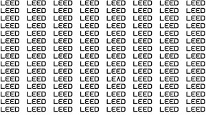 Brain Teaser: If you have Hawk Eyes Find the Word Lead among Leed in 15 Secs