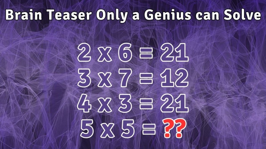 Brain Teaser Only a Genius can Solve: Can you Find the Solution?