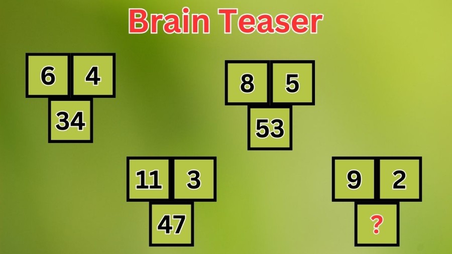 Brain Teaser: What Number should Replace the Question Mark?