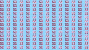 Brain Test: Can you find the number 55 among 52 in 10 seconds?