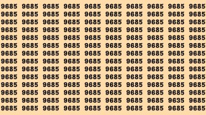 Brain Test: If you have Eagle Eyes Find the Number 9635 among 9685 in 15 Secs