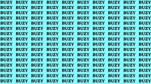 Brain Test: If you have Hawk Eyes Find the Word Busy in 15 Secs