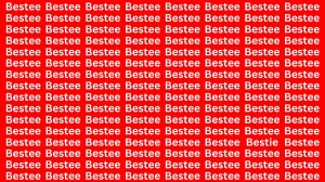 Brain Test: If you have Sharp Eyes Find the Word Bestie in 20 Secs