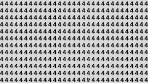 Can You Find the Inverted ‘4’ in this Image within 12 Seconds? Explanation and Solution to the Optical Illusion