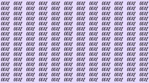 Can You Spot 0012 among 0072 in 20 Seconds? Explanation and Solution to the Optical Illusion