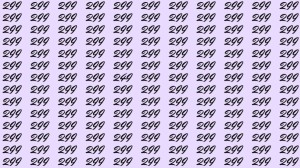 Can You Spot 249 among 299 in 30 Seconds? Explanation and Solution to the Optical Illusion