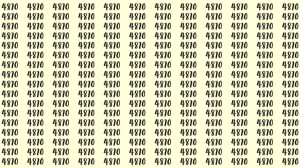 Can You Spot 4810 among 4870 in 15 Seconds? Explanation and Solution to the Optical Illusion