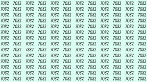 Can You Spot 7882 among 7082 in 15 Seconds? Explanation and Solution to the Optical Illusion