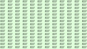 Can You Spot 8277 among 8227 in 7 Seconds? Explanation And Solution To The Optical Illusion