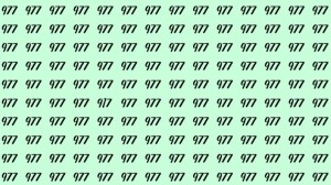 Can You Spot 917 among 977 in 30 Seconds? Explanation and Solution to the Optical Illusion