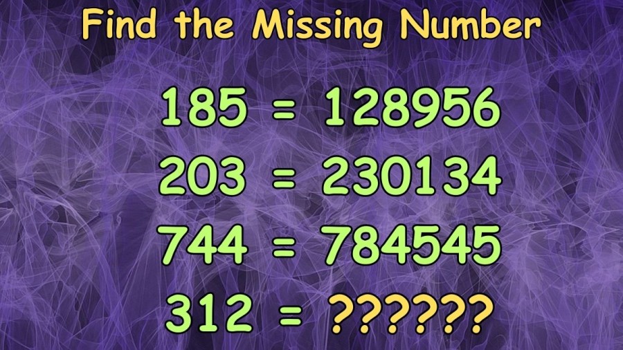 Challenge yourself with this Brain Teaser and Find the Missing Number