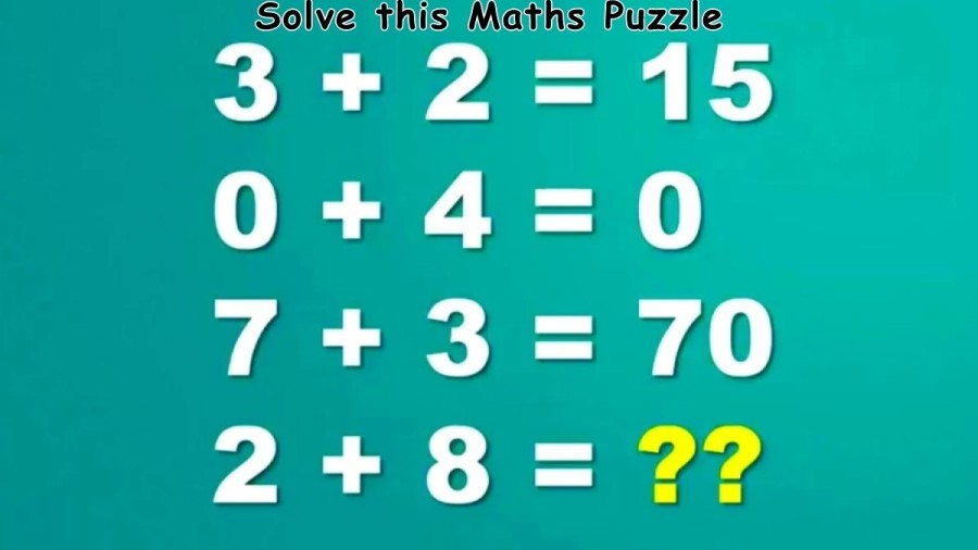 If you are a Genius Solve this Maths Puzzle in 20 Seconds || Brain Teaser