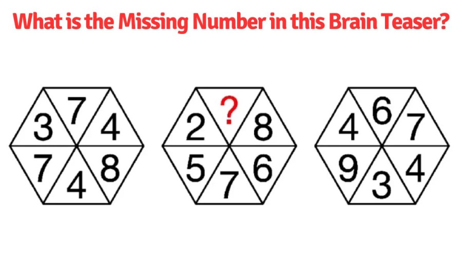 IQ And Aptitude Tests - What is the Missing Number in this Brain Teaser?