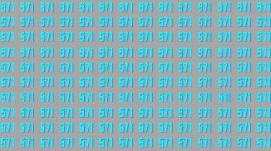 Observation Brain Test: Can you find the number 511 among 571 in 10 seconds?