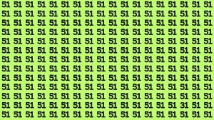 Observation Brain Test: If you have Eagle Eyes Find the Number 31 among 51 in 15 Secs