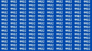 Observation Brain Test: If you have Eagle Eyes Find the number 9982 among 9932 in 12 Secs