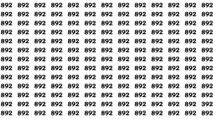 Observation Brain Test: If you have Hawk Eyes Find the Number 392 among 892 in 15 Secs