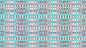 Observation Brain Test: If you have Hawk Eyes Find the Number 83 among 88 in 15 Secs