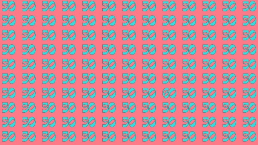 Observation Skill Test: Can you find the number 60 among 50 in 10 seconds?