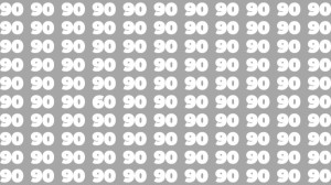 Observation Skill Test: Can you find the number 60 among 90 in 10 seconds?