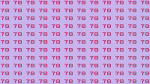 Observation Skill Test: Can you find the number 78 among 70 in 10 seconds?