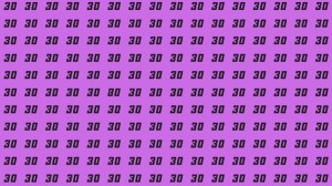 Observation Skill Test: Can you find the number 80 among 30 in 10 seconds?