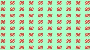 Observation Skill Test: Can you find the number 95 among 96 in 10 seconds?