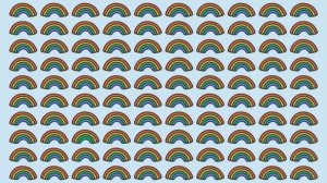 Observation Skills Test: Can You find the Different Rainbow within 12 Seconds?